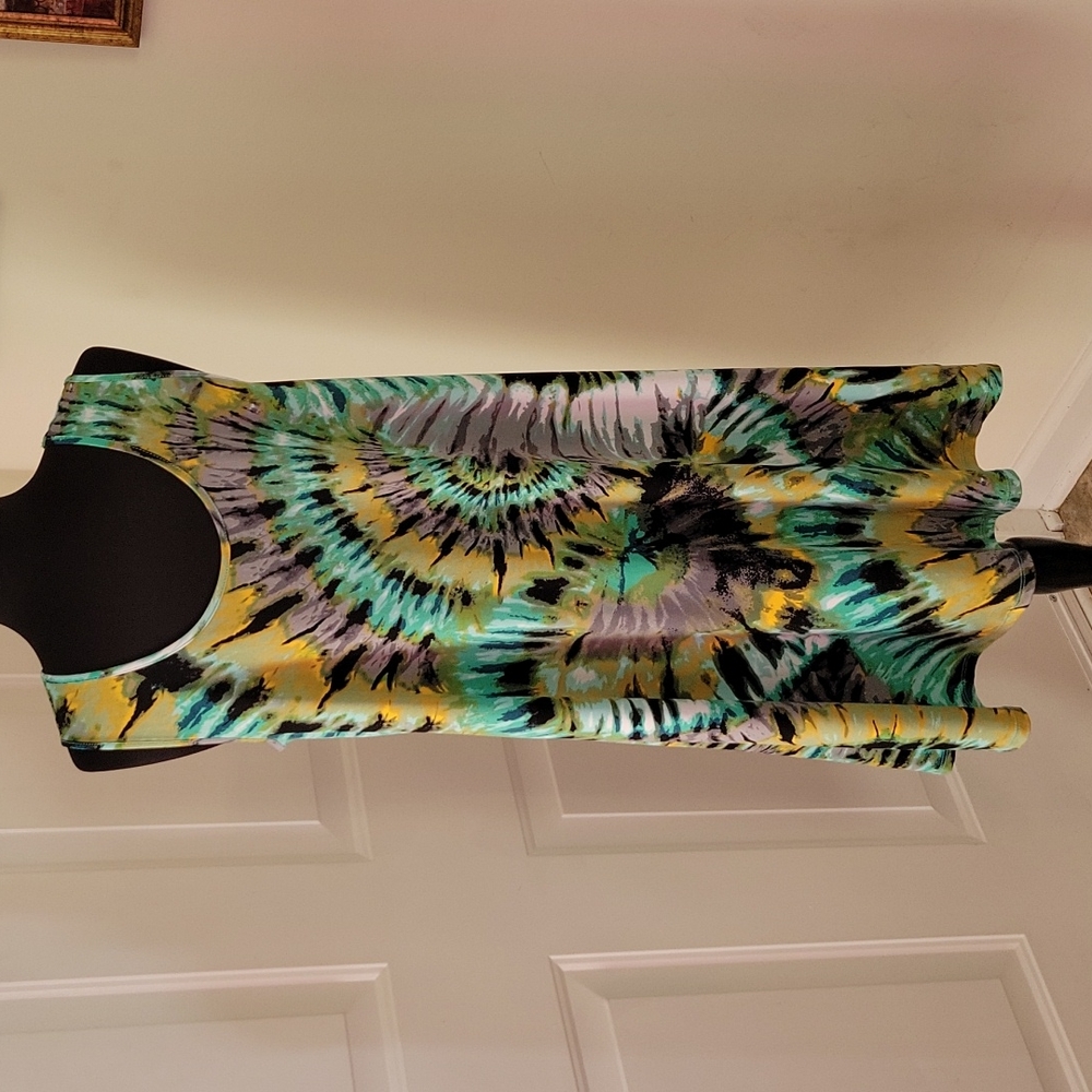 💛🖤Beautiful Tie Dye Dress💚🤍